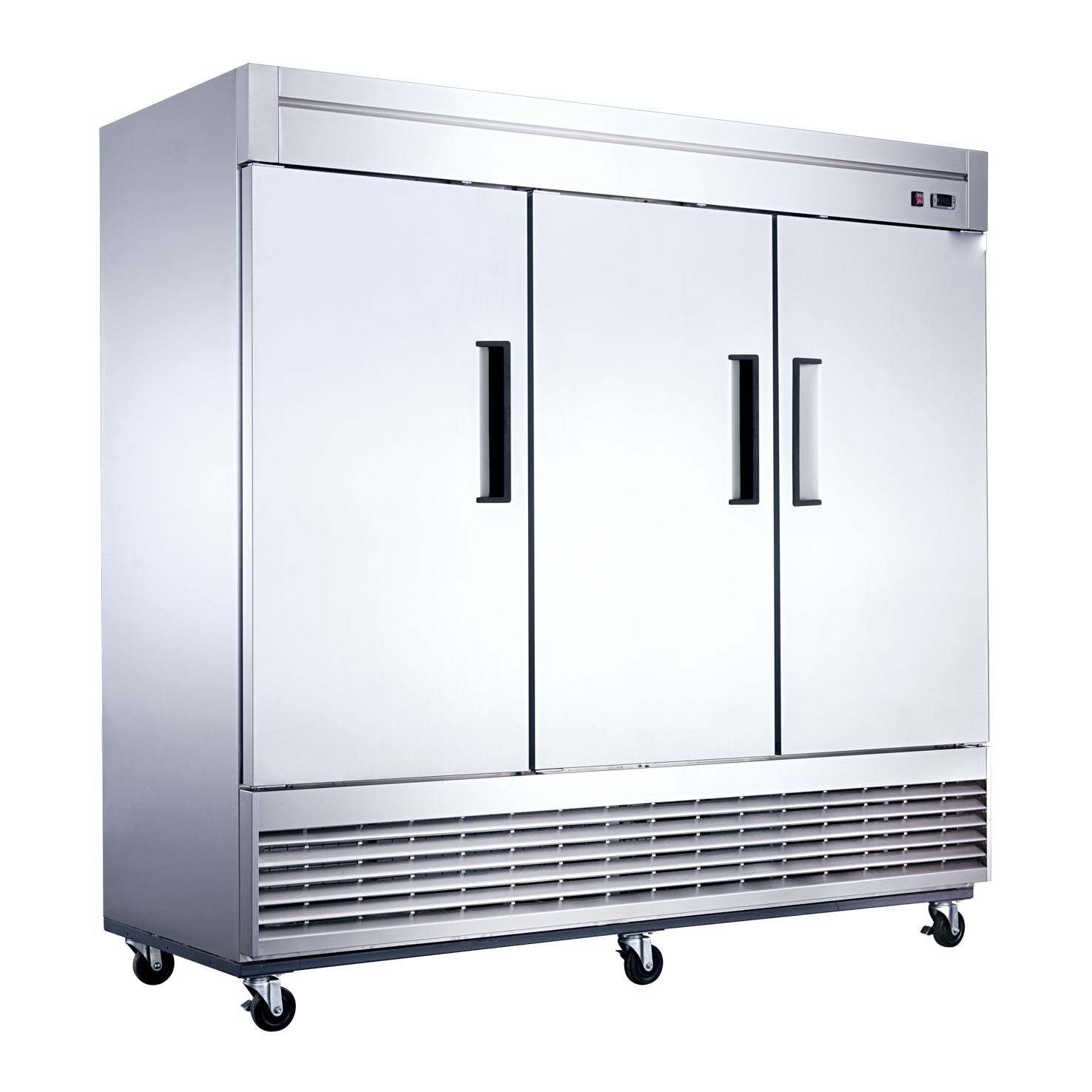 West Kitchen W84R 83"W Reach-In Refrigerator with 3 Solid Doors