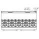 a drawing of a balcony with a grill